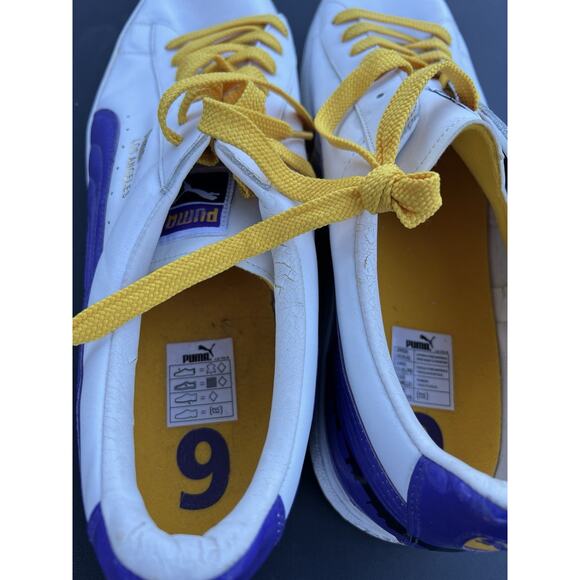 Vintage Puma Basket 1990s Championship Pack Los Angeles Rare Sz 16 main image 8